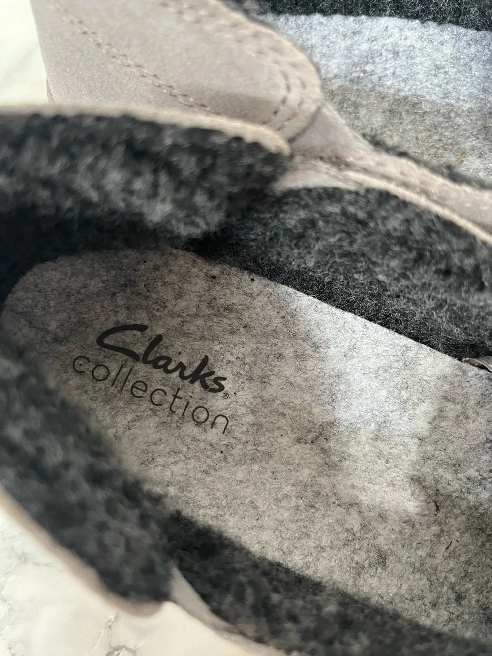Clarks Men's Gorwin Step Grey Suede Loafers Slip On Shoes 26168646 Size 9.5